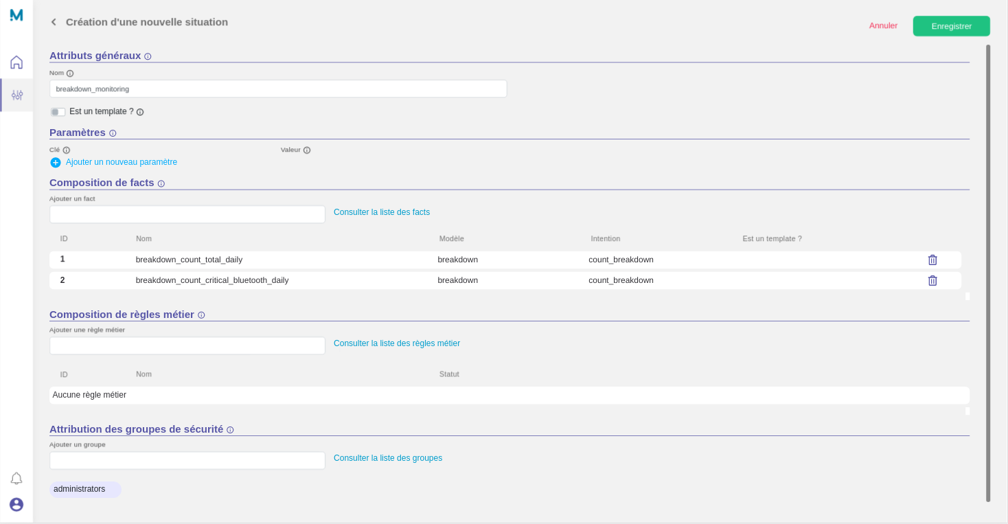 Situation breakdown_monitoring